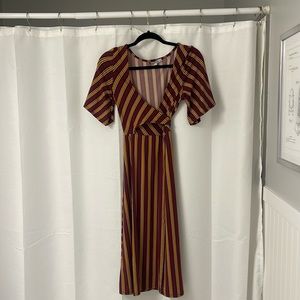 Velvet Torch Jersey Wrap Dress